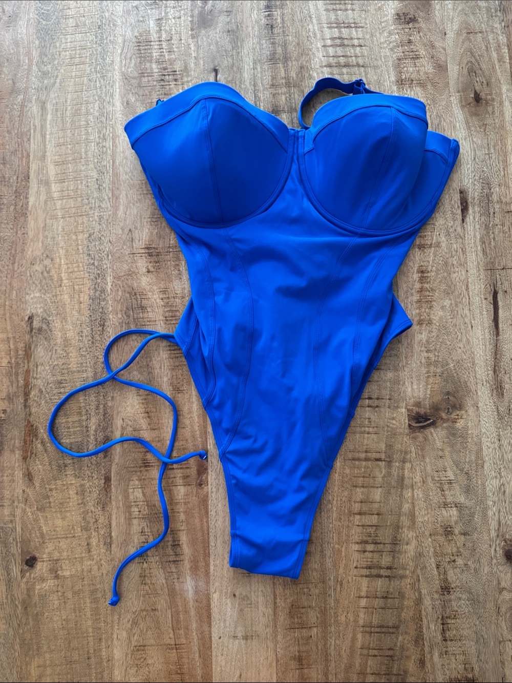 TA3 TA3064 REG/Long 2X F/G cup HI CUT PUSHY royal blue One-Piece Swimsuit NEW